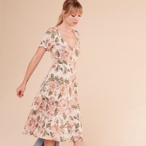 Reformation Floral Ophelia Dress